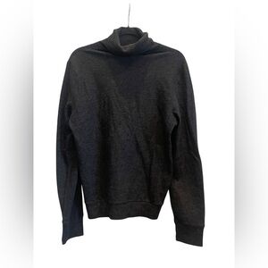 John Varvator Men's Black Turtleneck Sweater - Classic Knit